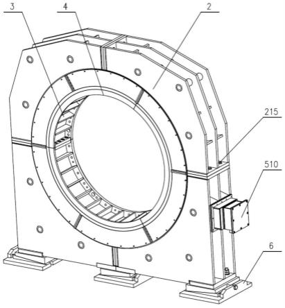 球磨機(jī)用無齒輪直驅(qū)環(huán)形永磁同步電機(jī)的制作方法