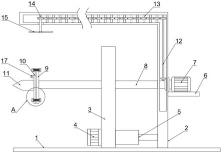 一種用于電爐的開堵眼機(jī)的制作方法