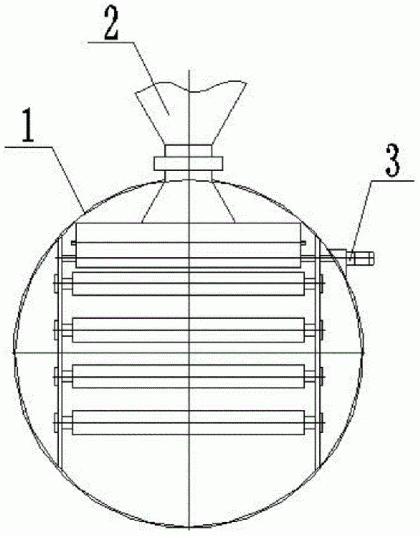 一種新型帶式干燥機(jī)固體物料布料裝置的制作方法