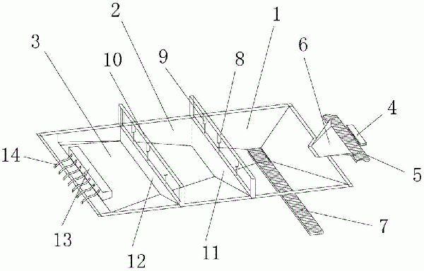 用于節(jié)能環(huán)保鋼渣淬水?；a(chǎn)線的水池的制作方法