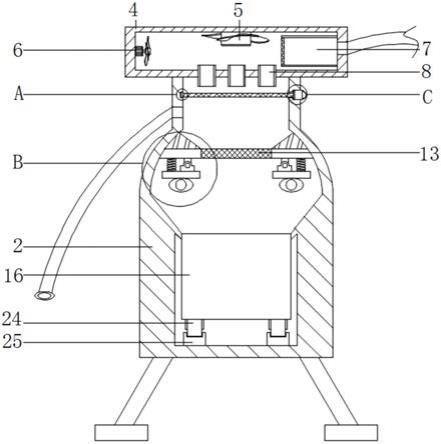 用于真空上料機(jī)的過(guò)濾裝置的制作方法