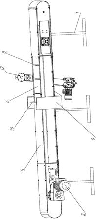 皮帶機(jī)防漏料裝置的制作方法