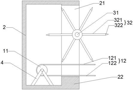 皮帶機(jī)頭保溫裝置的制作方法