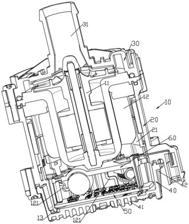 電動(dòng)汽車電池冷卻水泵的制作方法