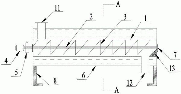 開(kāi)式水冷螺旋輸送機(jī)