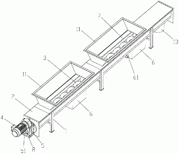 新型無(wú)軸螺旋輸送機(jī)