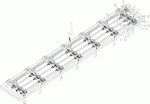 可調(diào)式鋼管螺旋輸送機構(gòu)