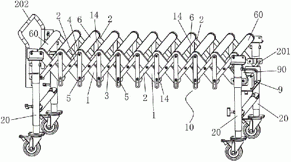 可伸縮電動(dòng)滾筒輸送機(jī)