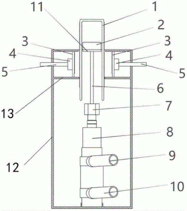 井下刮板輸送機(jī)鋸齒連接環(huán)的拔銷(xiāo)裝置