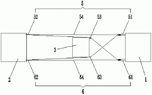 伸縮帶式輸送機(jī)游動車調(diào)正裝置