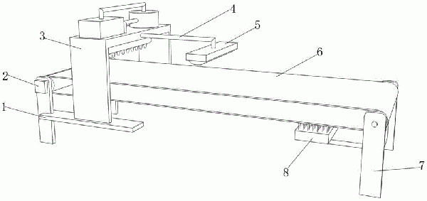 帶式輸送機(jī)的輸送結(jié)構(gòu)