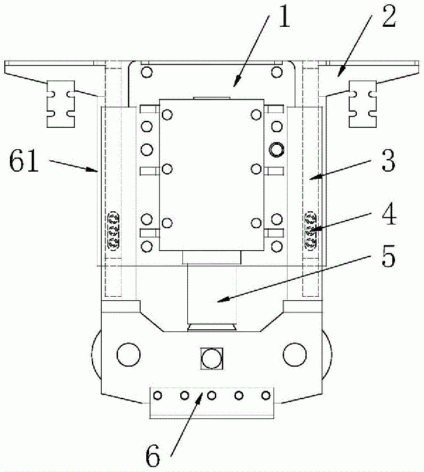 帶式輸送機(jī)自移機(jī)尾用油缸保護(hù)裝置