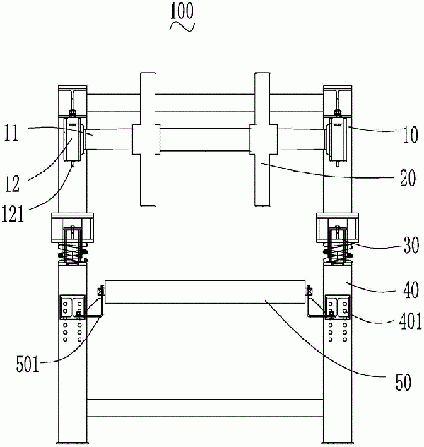 帶式輸送機(jī)用浮動式壓帶裝置及帶式輸送機(jī)