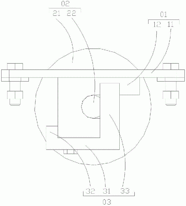 帶式輸送機(jī)用快拆式壓帶托輥組件及帶式輸送機(jī)