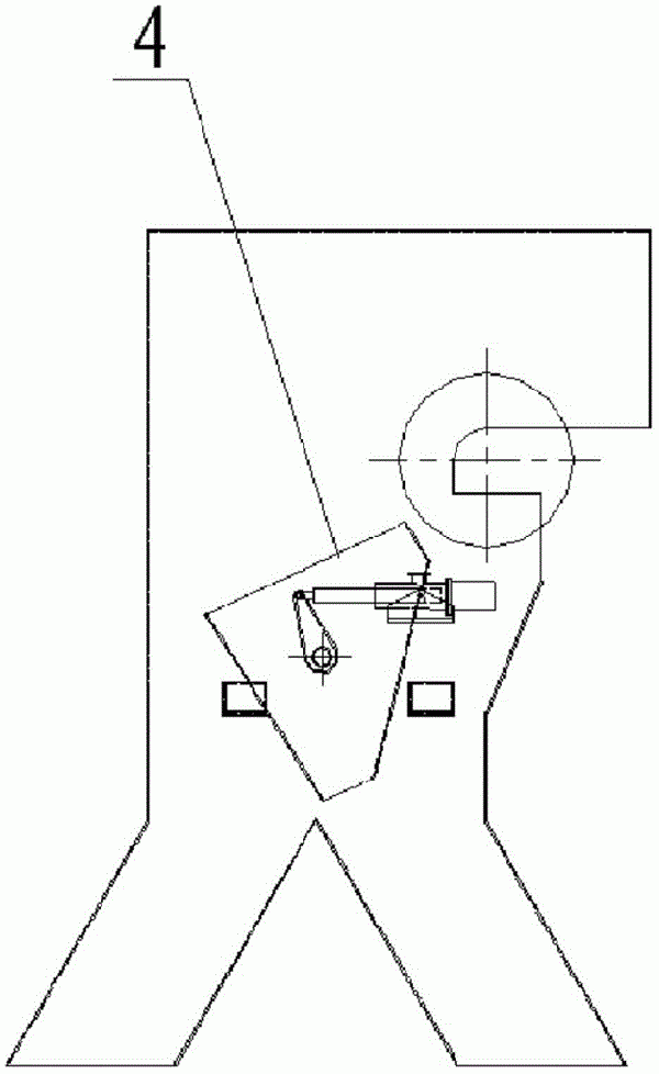 改造的帶式輸送機(jī)漏斗