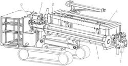 可自動(dòng)裝卸鉆桿的多鉆桿鉆機(jī)