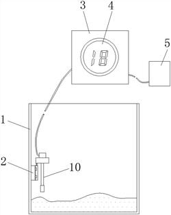 電鏟挖掘機(jī)內(nèi)集中潤(rùn)滑油箱油量監(jiān)測(cè)裝置