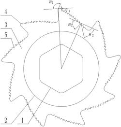 破碎機(jī)的破碎齒結(jié)構(gòu)