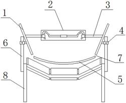 膠帶輸送機(jī)機(jī)尾物料收集平臺(tái)