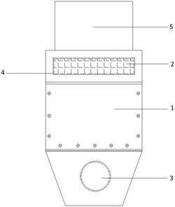 用于防止斗式提升機觀察口漏料的裝置及斗式提升機