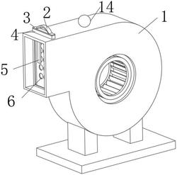 具有篩分功能的排塵離心通風(fēng)機(jī)