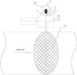 用于主通風(fēng)機(jī)蝶閥的開(kāi)合度指示裝置