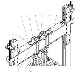 作動(dòng)器空間調(diào)整裝置及垂直疲勞試驗(yàn)機(jī)