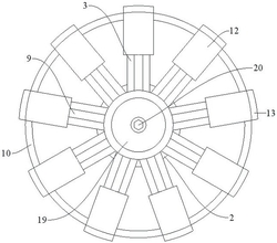 葉片具有減震結(jié)構(gòu)的渦輪風(fēng)機(jī)