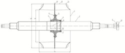 大型雙吸式風機降重抗彎轉(zhuǎn)子結(jié)構(gòu)