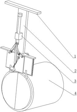 球磨機(jī)防迸濺的開(kāi)蓋機(jī)構(gòu)