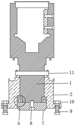 軋機(jī)扁頭套結(jié)構(gòu)