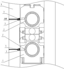 鋁箔軋機(jī)支承輥軸承測(cè)溫系統(tǒng)