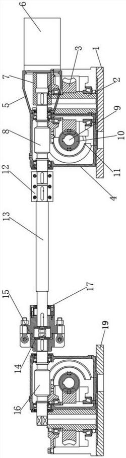 短應(yīng)力線軋機(jī)輥縫調(diào)整裝置傳動機(jī)構(gòu)