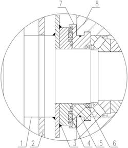 大型撕碎機(jī)主軸新型密封結(jié)構(gòu)