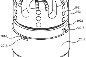地質(zhì)礦產(chǎn)勘查PDC取芯鉆及其裝配設(shè)備和方法