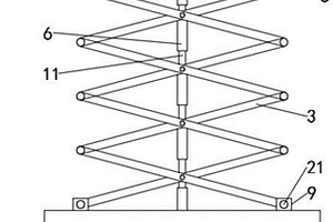 煤礦井下探測(cè)機(jī)器人升降式探測(cè)機(jī)構(gòu)