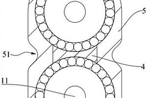 同軸線并線結(jié)構(gòu)