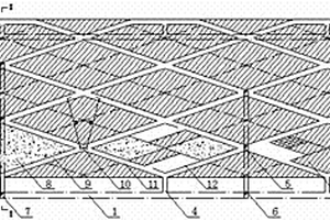 基于脈內(nèi)采準無需切割工程偽傾斜布置的棋盤式開采方法