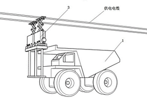 用于非公路自卸車取電弓的自適應(yīng)保護收納裝置