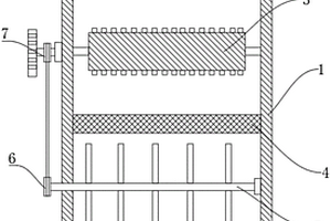 煤礦井下鉆桿外跟管下篩管裝置及施工方法