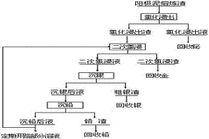 陽(yáng)極泥熔煉渣的濕法處理工藝