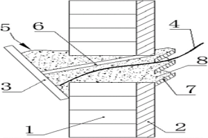 冶金爐集煙罩側(cè)面墻體的修補方法