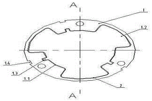 粉末冶金汽車(chē)發(fā)動(dòng)機(jī)定子