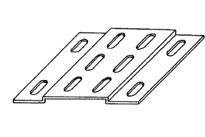 用于固定固體潤滑劑的加強(qiáng)筋板