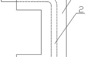 礦熱爐用銅基體內(nèi)鑄入鋼管的冷卻板的鑄造方法