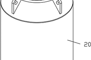 高溫真空燒結爐用內旋鎖緊抽真空料罐