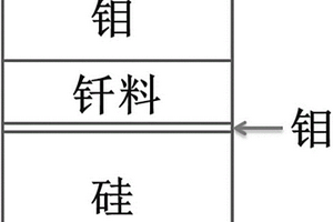 場發(fā)射器件中鉬與硅基底焊接的方法