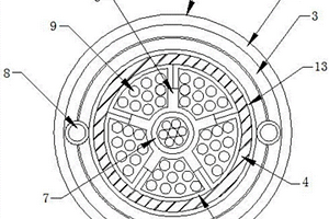 內(nèi)嵌耐磨層的電線纜結(jié)構(gòu)