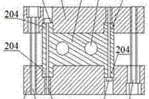 制備永磁材料徑向柱的模具及其使用方法