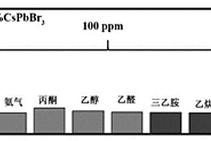 基于ZnO微球與CsPbBr<Sub>3</Sub>量子點復合材料的室溫NO<Sub>2</Sub>傳感器及其制備方法